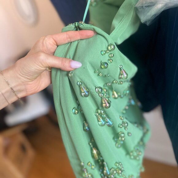 Cult Gaia Issey Dress in Green Calla Lilly - Picture 10 of 10